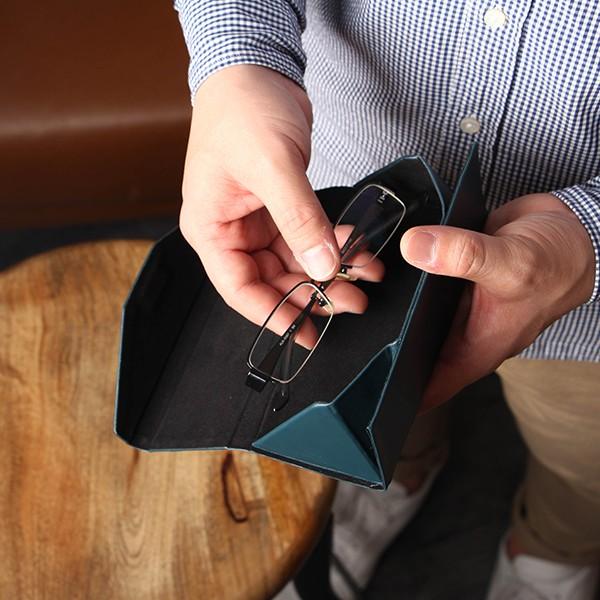 Boosters（ブースターズ） メガネケース メンズ 本革 眼鏡ケース