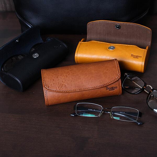 Boosters（ブースターズ） メガネケース ミネルバボックス メンズ 本革