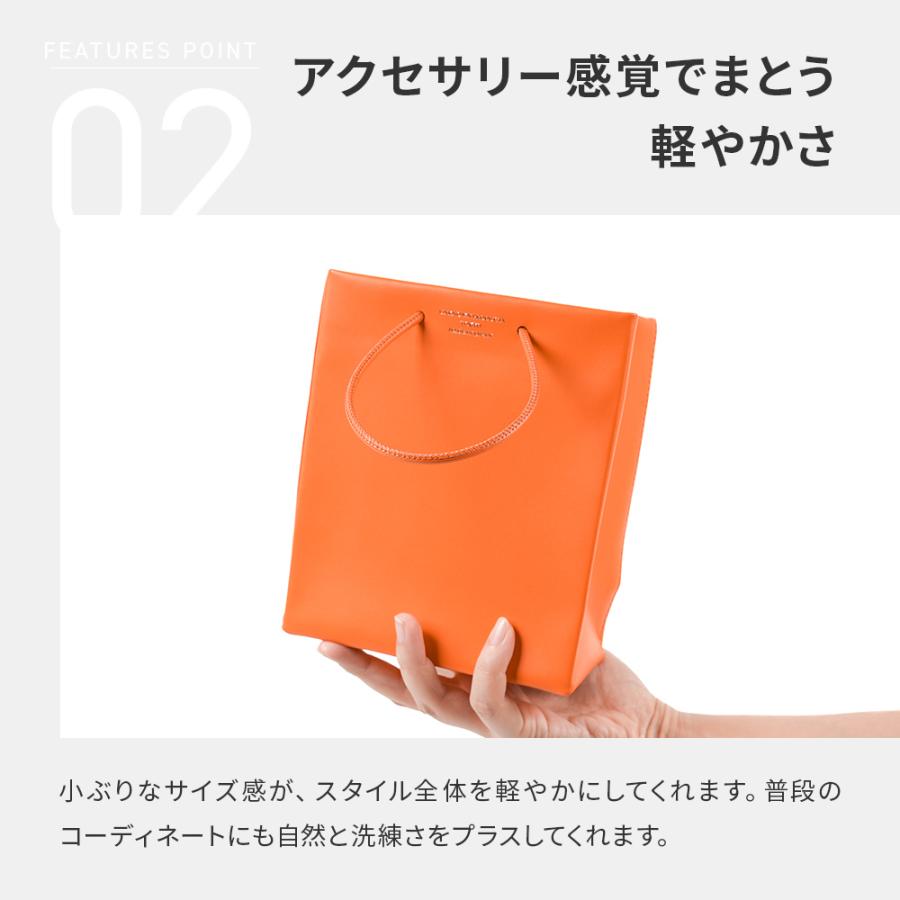 UNKNOWN PRODUCTS（アンノウンプロダクツ） Leather Paper Bag S 