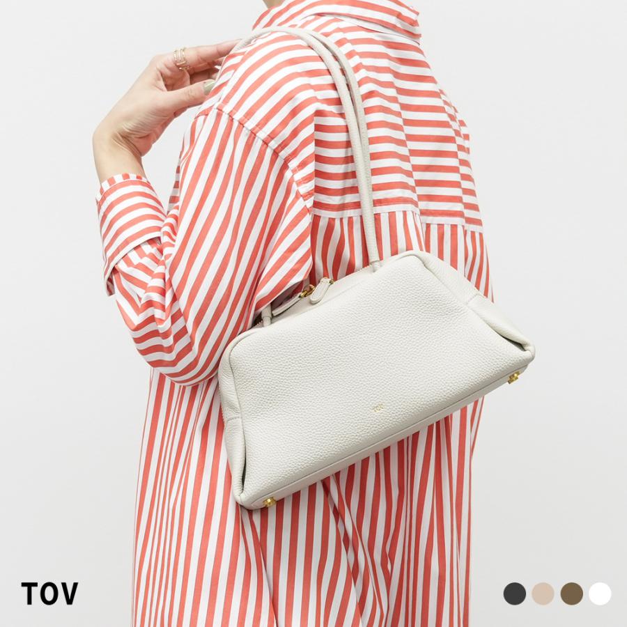トーヴ PETAL OBLONG BAG S ペタル アブロング バッグ 台形型 横長 