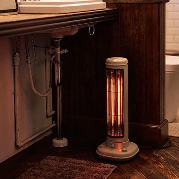 I.D.E.A international - BRUNO カーボンファンヒーター NOSTALSTOVE L BRUNO]カーボンヒーター NOSTAL STOVE S | KOBUNSHA SELECT SHOP