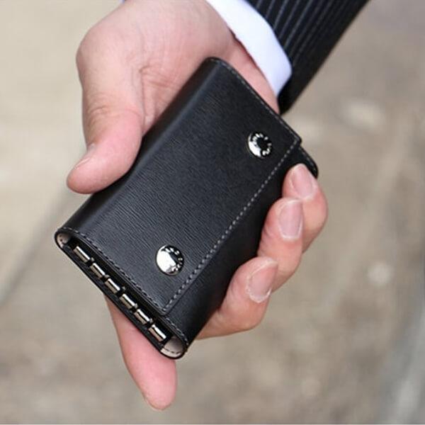 キーケース メンズ フリースピリッツ ダブルホック 5連Free Spirits プレゼント  男性 誕生日 退職祝い 爆買 クリスマス ギフト | ブランド登録なし