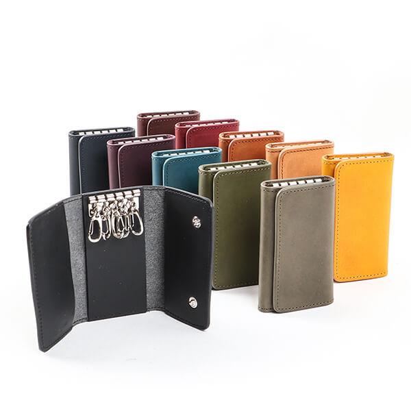 Boosters（ブースターズ） キーケース 名入れ メンズ 本革 プレゼント