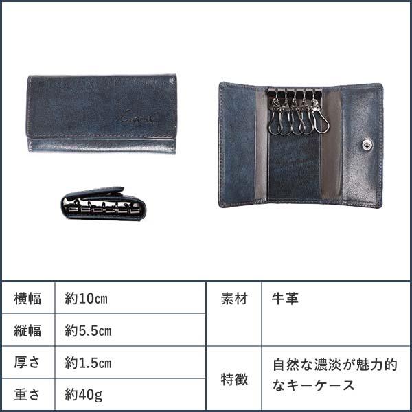 ラガード G-3 ジースリー サブポケット付5連キーケース ネイビー Lugard 爆買 クリスマス ギフト | LUGARD | 04