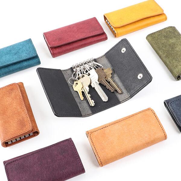 キーケース プエブロ 本革 メンズ プレゼント  名入れ キーホルダー 6連 大容量 レディース コンパクト 多機能 三つ折り シンプル バレンタインギフト | Boosters | 14