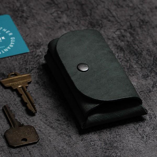 キーケース カードケース ファブリック 本革 薄型 カードも入るキーケース メンズ スマートキー プレゼント  FABRIK バレンタインギフト 爆買 | FABRIK | 02