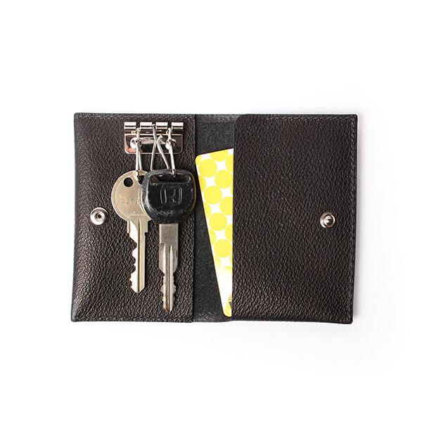 スガタ 二つ折りキーケース 併せ持つ キーケース 本革 レザー 薄型 人気 プレゼント  爆買 クリスマス ギフト | sugata | 02