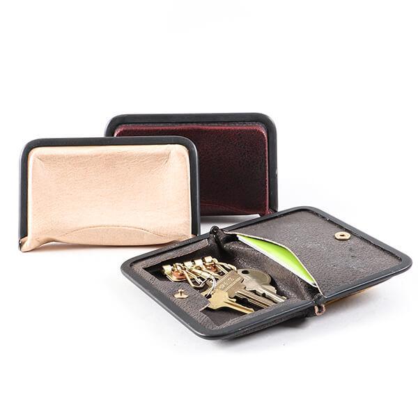 シスクー・ド・フードル カード収納ができる 二つ折りキーケース