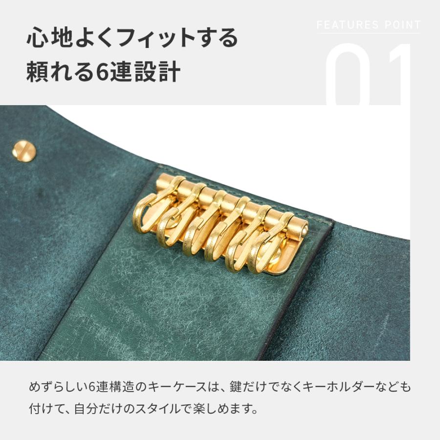 らんぱん tatami タタミ プエブロ キーケース lampan 卒業記念 プレゼント 爆買 | ブランド登録なし | 01