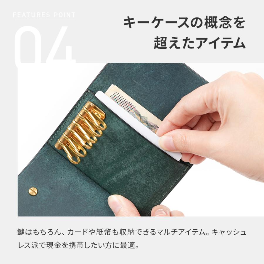 らんぱん tatami タタミ プエブロ キーケース lampan 卒業記念 プレゼント 爆買 | ブランド登録なし | 04