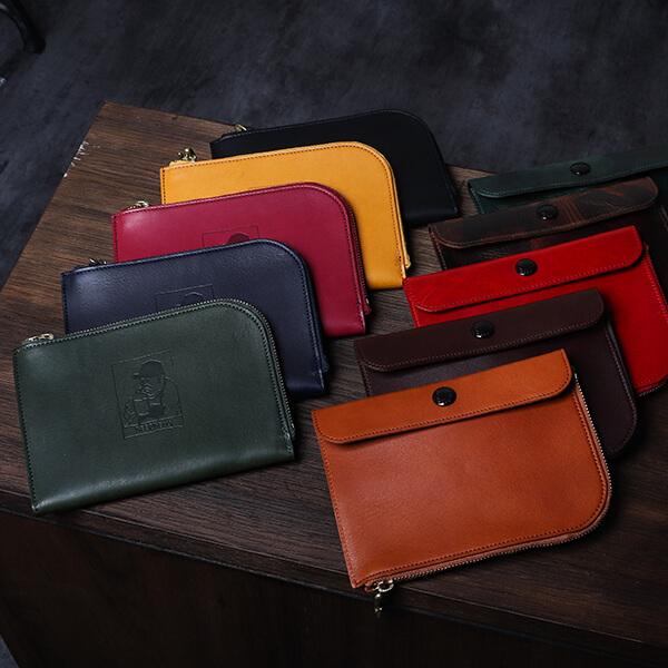 BEERBELLY（ビアベリー） ポーチ レザー マルチケース ガジェット