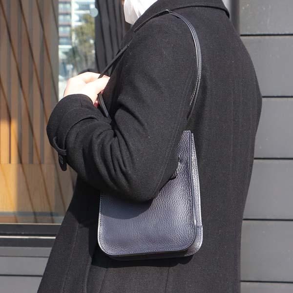 TOMOE（トモエ） ショルダーバッグ 本革 人気 2WAYショルダーS UTILITY