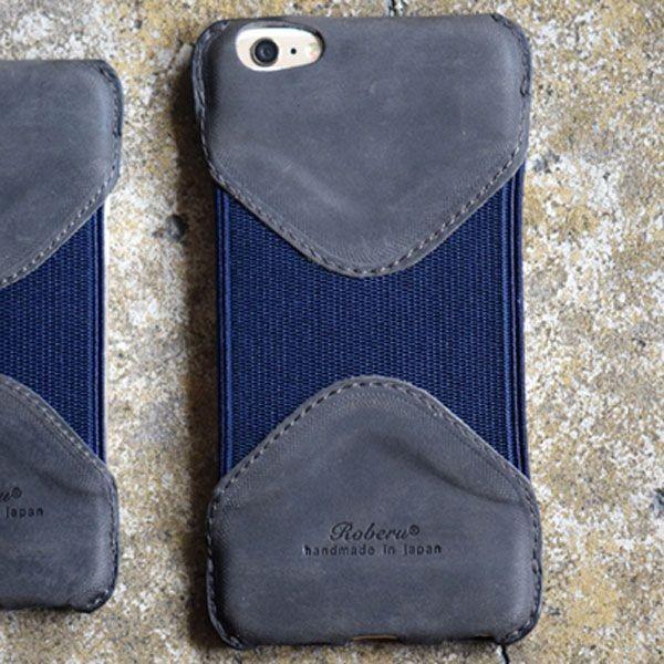 ロベル iPhone6Plus Case Shading Leather & Rubber スマホケース ROBERU プレゼント  男性 誕生日 退職祝い 爆買 クリスマス ギフト | ブランド登録なし | 03