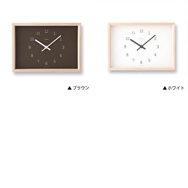 置き時計 レムノス Kaede小さい 見やすい コンパクト おしゃれ プレゼント  新築祝い 引っ越し祝い 置き時計 Lemnos バレンタインギフト | ブランド登録なし | 01