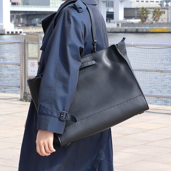 TOMOE（トモエ） レザートートバッグ BOLD TO TOMOE バレンタイン