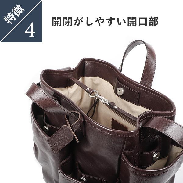 ボーデッサン　オイル・バッファロー　トートバッグ　ヘルメットバッグ　ブラウン beau dessin ボーデッサン オイル・バッファロー トートバッグ