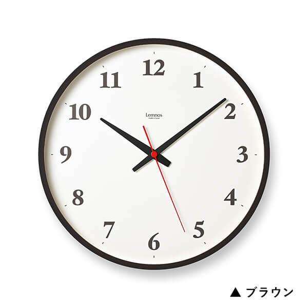 レムノス Plywood clock LC21-06W 電波時計 大型 掛け時計 時計 おしゃれ プレゼント  ギフト Lemnos タカタレムノス バレンタインギフト 爆買 | ブランド登録なし | 02