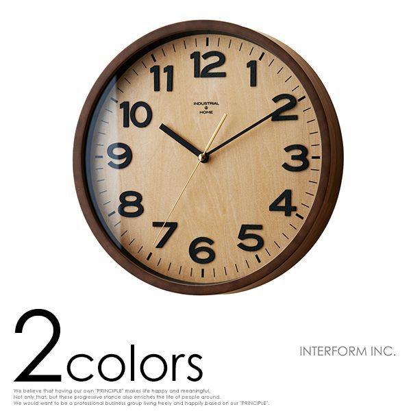 掛け時計 おしゃれ インターフォルム DARYL [ダリル] 電波時計 壁INTERFORM.INC プレゼント  男性 誕生日 退職祝い バレンタインギフト 爆買 | ブランド登録なし