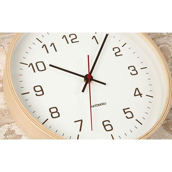 掛け時計 おしゃれ 加藤木工 plywood clock 4 電波時計 km-44RC KATOMOKU プレゼント  男性 誕生日 退職祝い バレンタインギフト 爆買 | ブランド登録なし | 03