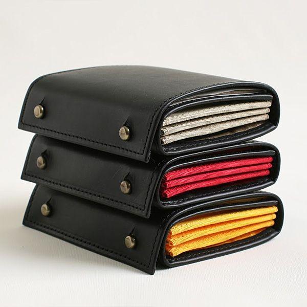 m+（エムピウ） エムピウの二つ折り財布 millefoglie ORIGINAL