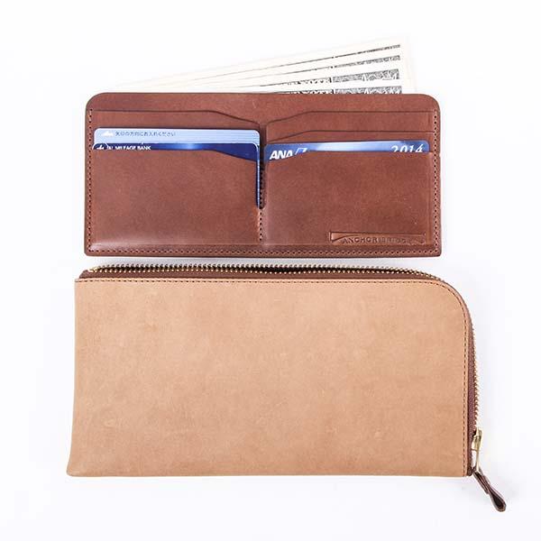 財布 長財布 メンズ アンカーブリッジLongZipWallet 長財布 ANCHORBRIDGE プレゼント  男性 誕生日 退職祝い 父の日 プレゼント 爆買の画像