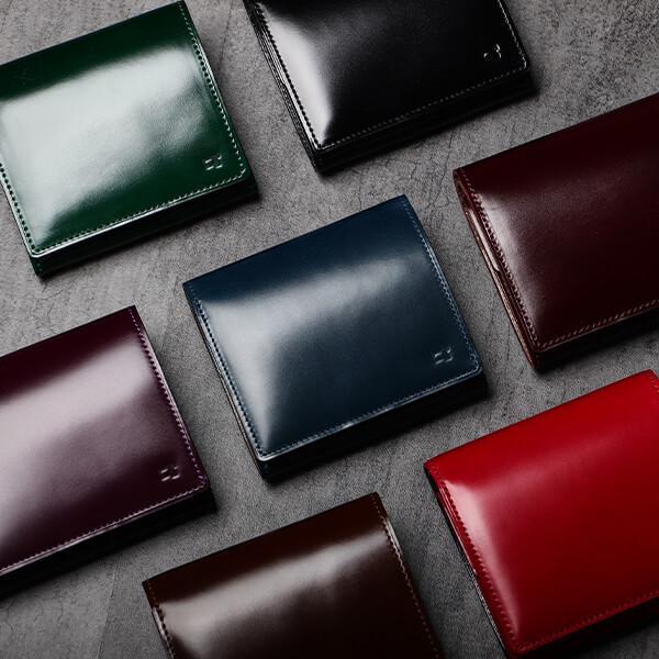財布 二つ折り財布 メンズ レディオアオーダーGLAMOROUSCHI-BI二つ折り