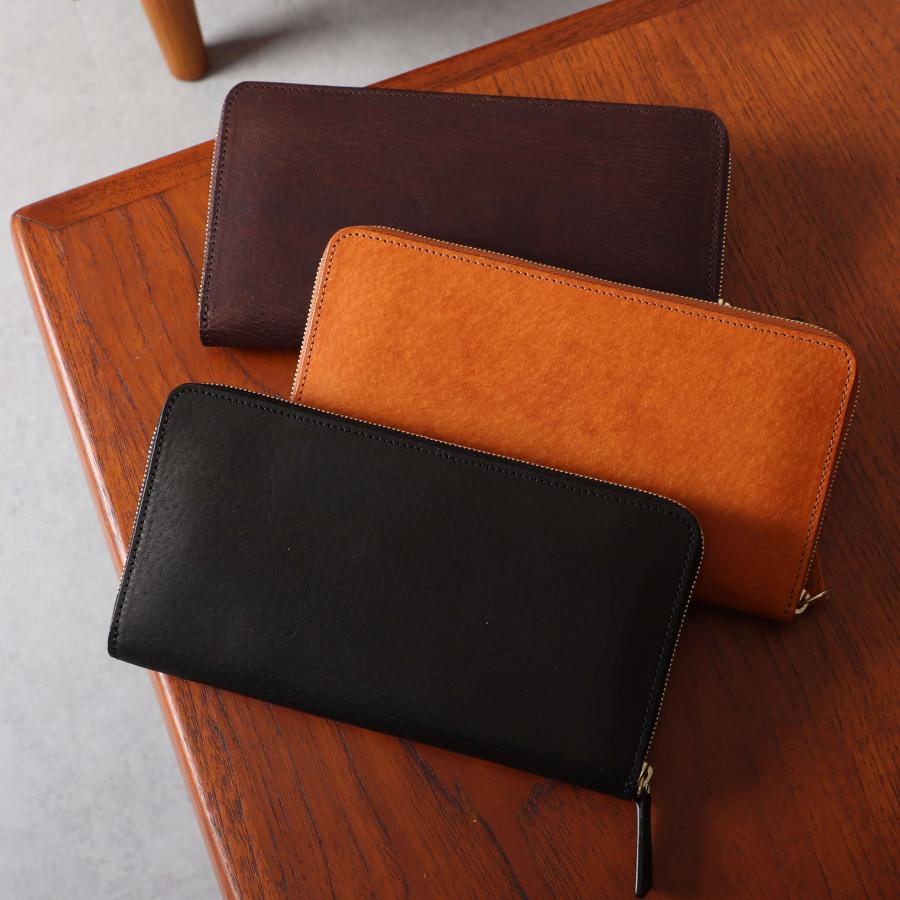 デシベル ラウンドファスナー 財布（ピックレザー） 財布 ラウンド財布 メンズ デシベルラウンドファスナー（ロング