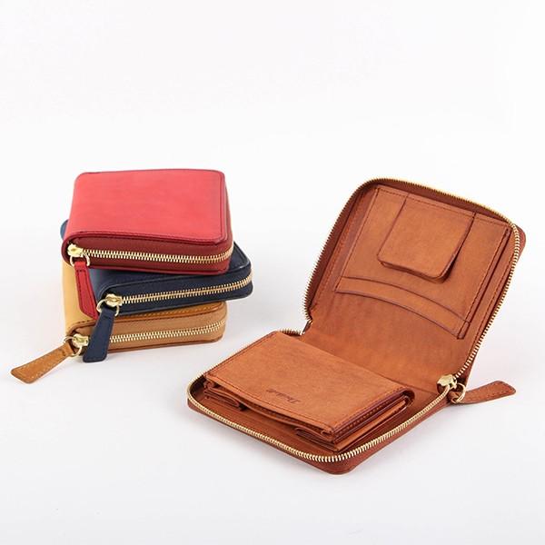 財布 テキサスレザー 本革 デシベル ラウンドファスナー財布（ショート） TEXAS Decibell プレゼント  男性 誕生日 退職祝い バレンタインギフト | ブランド登録なし | 02