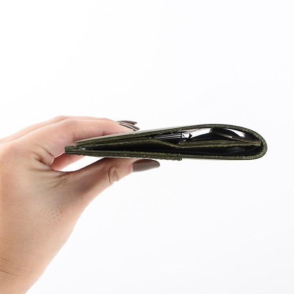 【希少美品】m+ エムピウ 財布 Piastra ブラックレザー二つ折り財布 m+（革製品） ピアストラ エムピウ 財布 名入れ サイフ 薄い財布