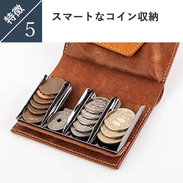 リティスタ Coin Wallet3 三つ折り財布 LITSTA プレゼント  男性 誕生日 退職祝い 父の日 プレゼント 爆買の画像