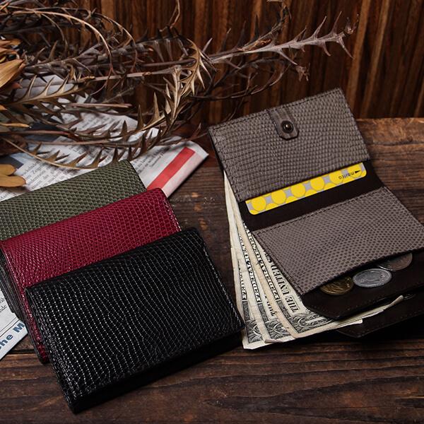 m+（エムピウ） ストラッチョ straccio コンパクト財布 三つ折り財布