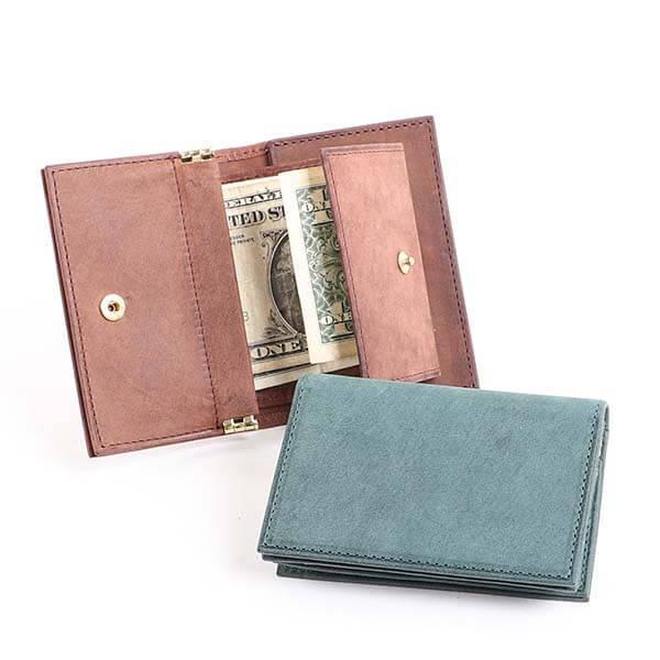 ミニ財布　COMPACT WALLET 本革コンパクト財布｜ミニ・2つ折り・L字ファスナー｜ITTI