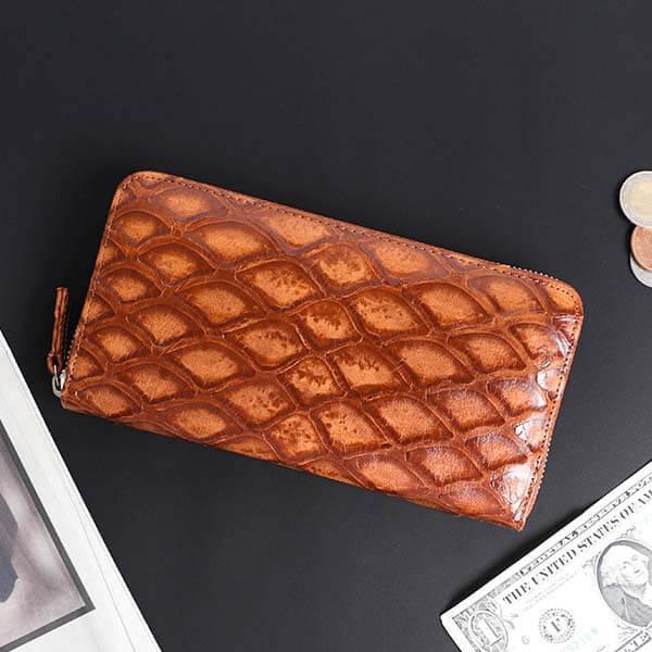 エスアール.シマダ センザンコウ ラウンドファスナー 長財布 爆買