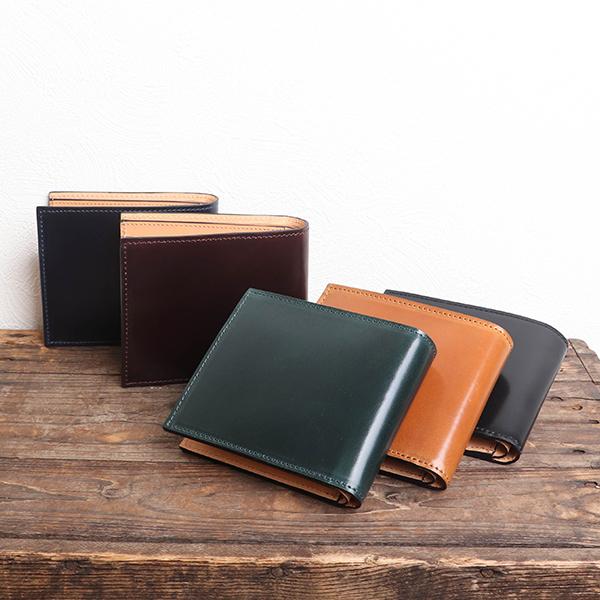 ブースターズ オイルコードバン新品 Boosters（ブースターズ） 財布 プレゼント オイルコードバン 二つ折り