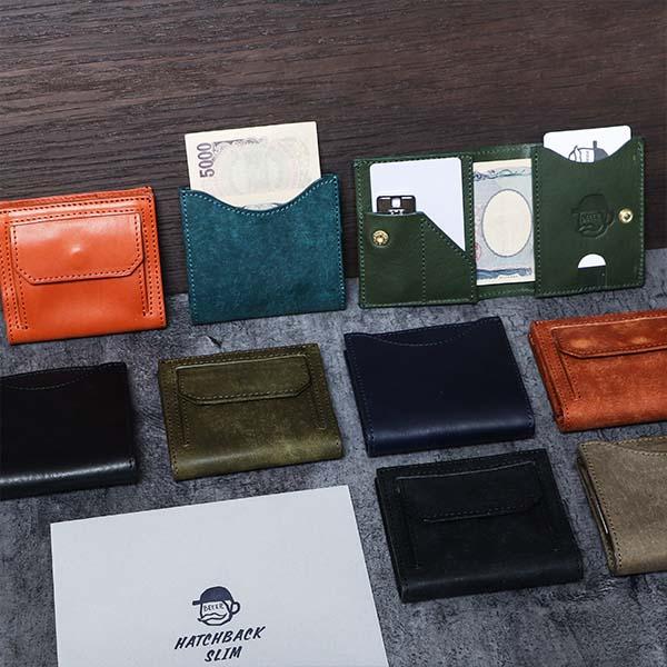 財布 二つ折り財布 本革 薄い財布 ビアベリー HATCHBACK SLIM 財布 二つ折り財布 本革 薄い財布 ビアベリー HATCHBACK SLIM