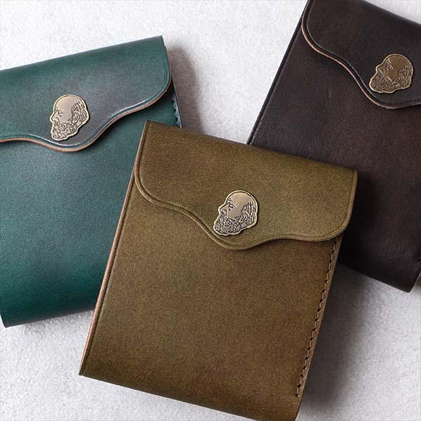 BrownBrown（ブラウンブラウン） 財布 本革 小銭入れ付き 二つ折り財布