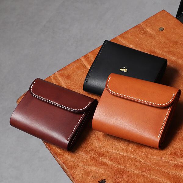 ジャコウ 横型カード収納三つ折り財布 jacou 父の日 プレゼント 爆買