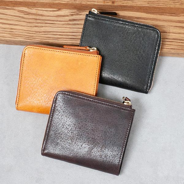 デシベル L字ファスナー財布（ショート） デシベル L字ファスナー財布（ショート） ピッグレザー Decibell
