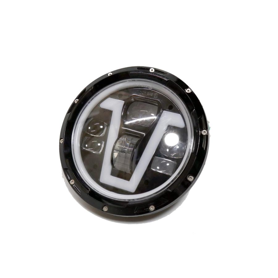 ハイライト 楽天市場】カワサキ ZX750 バイク用LEDヘッドライト 1個 H4(Hi/Lo