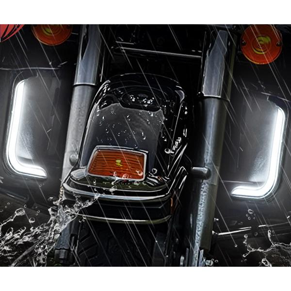 TOURING ハーレー LED ロワーフェアリング ライト ツーリング