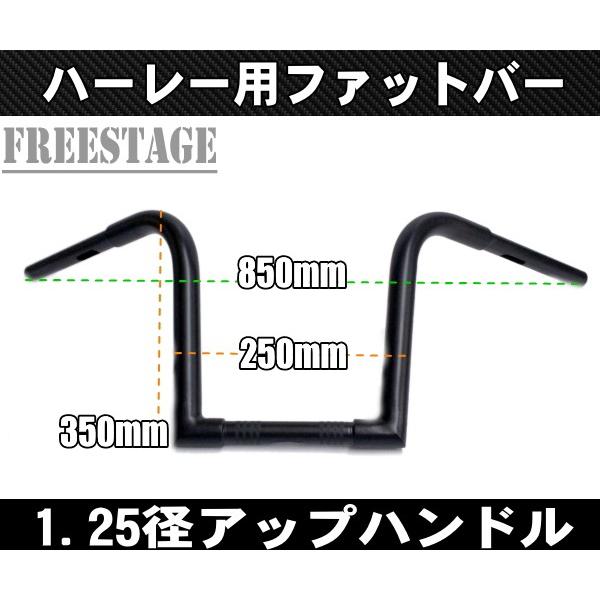 Hurley（ハーレー） ハーレー用1.25インチ ファットバーナローハンドル