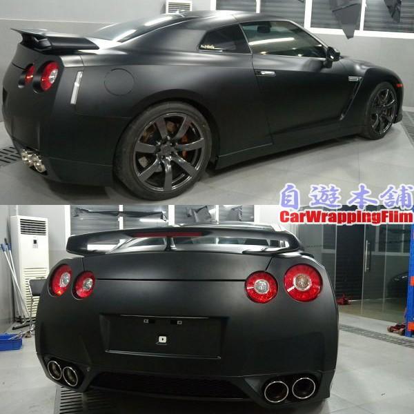 艶消し黒!!マットブラックラッピングシート/3D曲面施工熱伸縮/高耐候