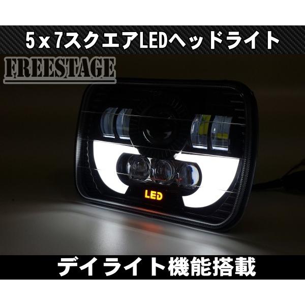 タウンエース 角型 左右セット LED ウィンカー付きDRL ヘッドライト