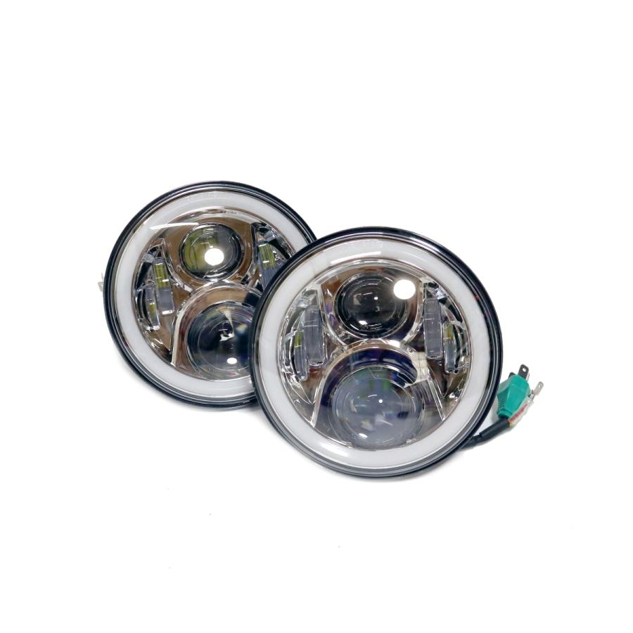 【決まりました】汎用 LED ヘッドライト デイライト 白光 イカリング ポジション カスタム 汎用 LED ヘッドライト デイライト イカリング ポジション モンキー