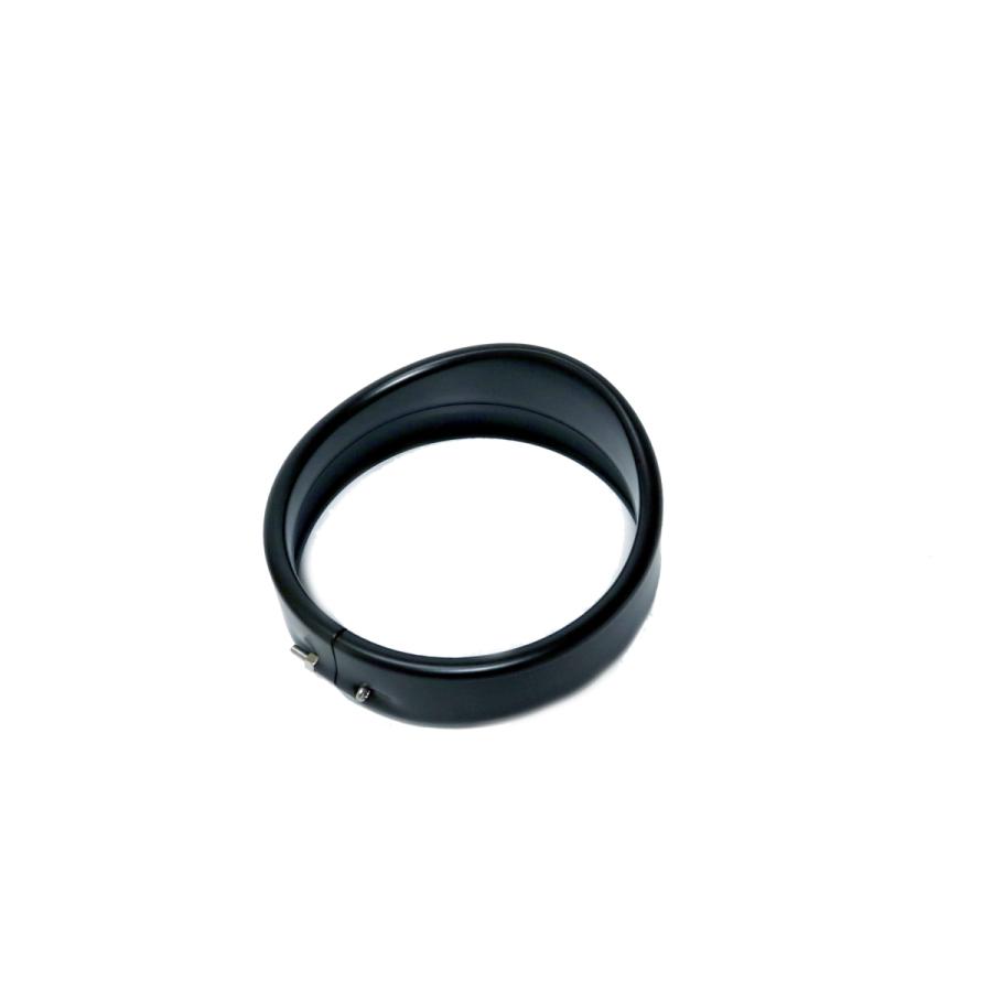 Hurley ハーレー 5.75インチ ヘッドライト用 バイザー トリムリング