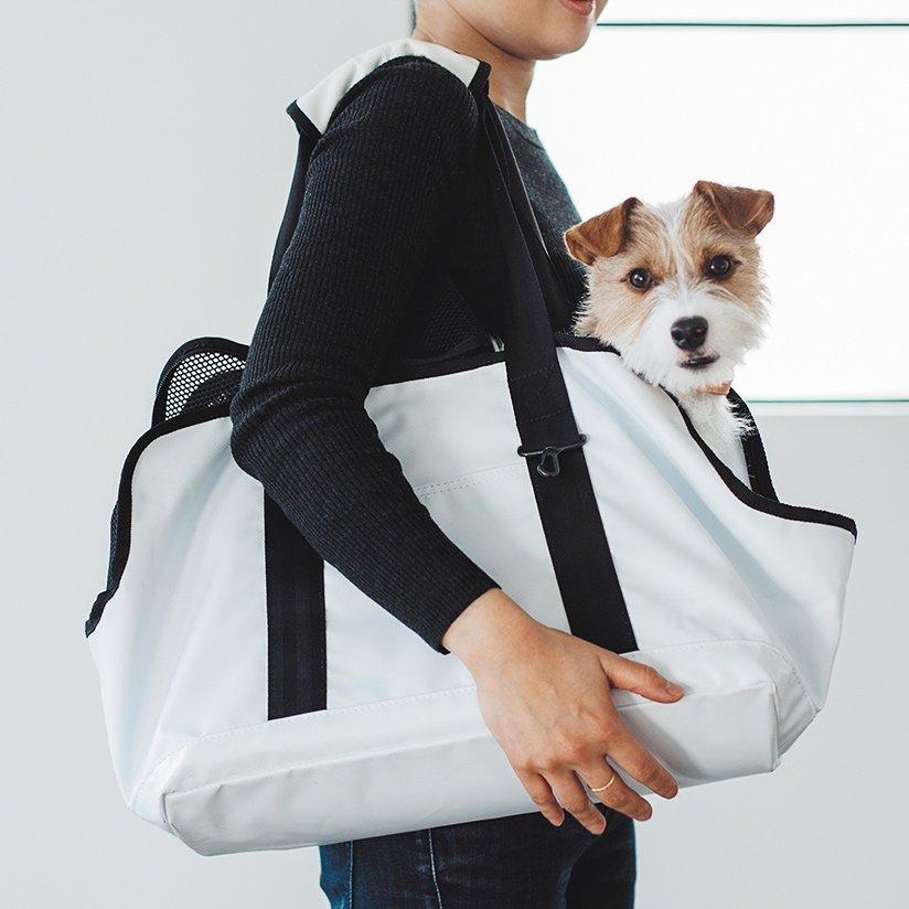 ペットキャリー リュック 猫 リュックカート ペットカート キャリーバッグ キャリー 小型犬 避難用リュック 防災用 スクエアトート ターポリン L アウトレット