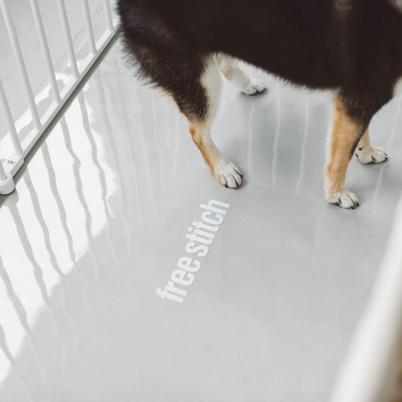 スタイリッシュドッグサークルシート L : フリーステッチ ヤフー店