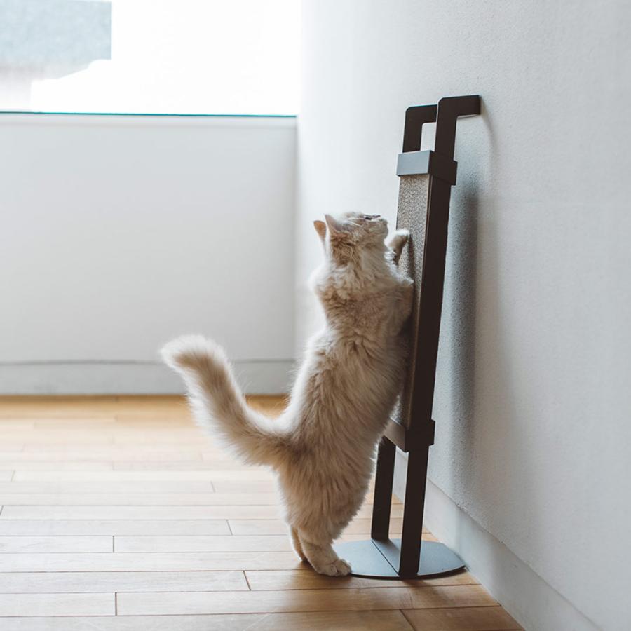 pecolo Cat Scratcher：縦置きホワイト 猫爪とぎ pecolo Cat Scratcher ペコロ キャットスクラッチャー 猫 爪とぎ