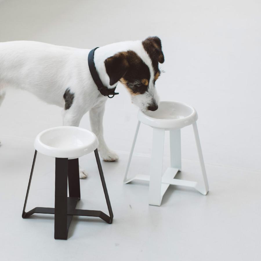 pecolo Food Stand S(hightall) 陶器浅型 フードボウルスタンド