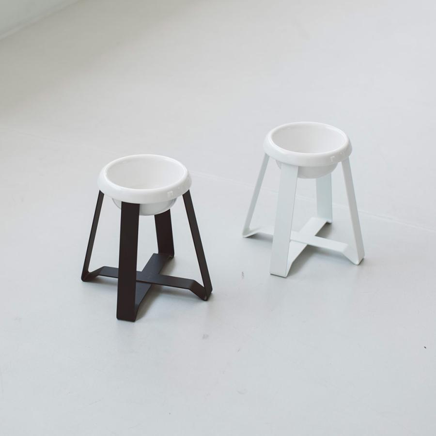 pecolo Food Stand S(hightall) 陶器深型 フードボウルスタンド 犬